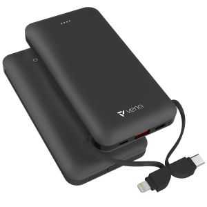 All-in-One 10,000mAh Portable Power Bank