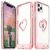 vLove iPhone 11 Pro Max Glitter Heart Case – Rose Gold 