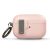 AirPods Pro 2 TPU + PC Protective Case with Lock/Auto Open and Carabiner - Pink