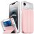 vCommute iPhone 16e Wallet Case - Pastel Pink