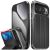 vCommute Google Pixel 10 Pro XL Wallet Case - Space Gray / Black