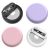 Impact Resistant Silicone Case for Apple AirTag with Hidden Safety Pin - Black, Pink, Purple, White