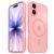 Magnetic Case with Full Camera Protection for iPhone Air - Translucent Light Pink