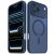 Magnetic Case with Full Camera Protection for iPhone 17 Pro Max-Translucent Blue