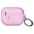TPU Protective Case with Carabiner, Lock and Auto Open for AirPods Pro 3 - Pink