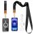 Cell Phone Secure Adjustable Buckle Wrist and Crossbody Lanyard for Phone Cases - Black