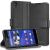 vSuit Draw Bench PU Leather Wallet Flip Stand Case with Card Pockets for Sony Xperia Z3+ / Z4