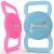 Vena Silicone Case for Apple AirTag Dog/Cat Collar - Light Blue & Pink (Glow in the Dark) - 2 Pack
