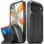 vCommute Google Pixel 9/9 Pro Wallet Case - Space Gray/Black