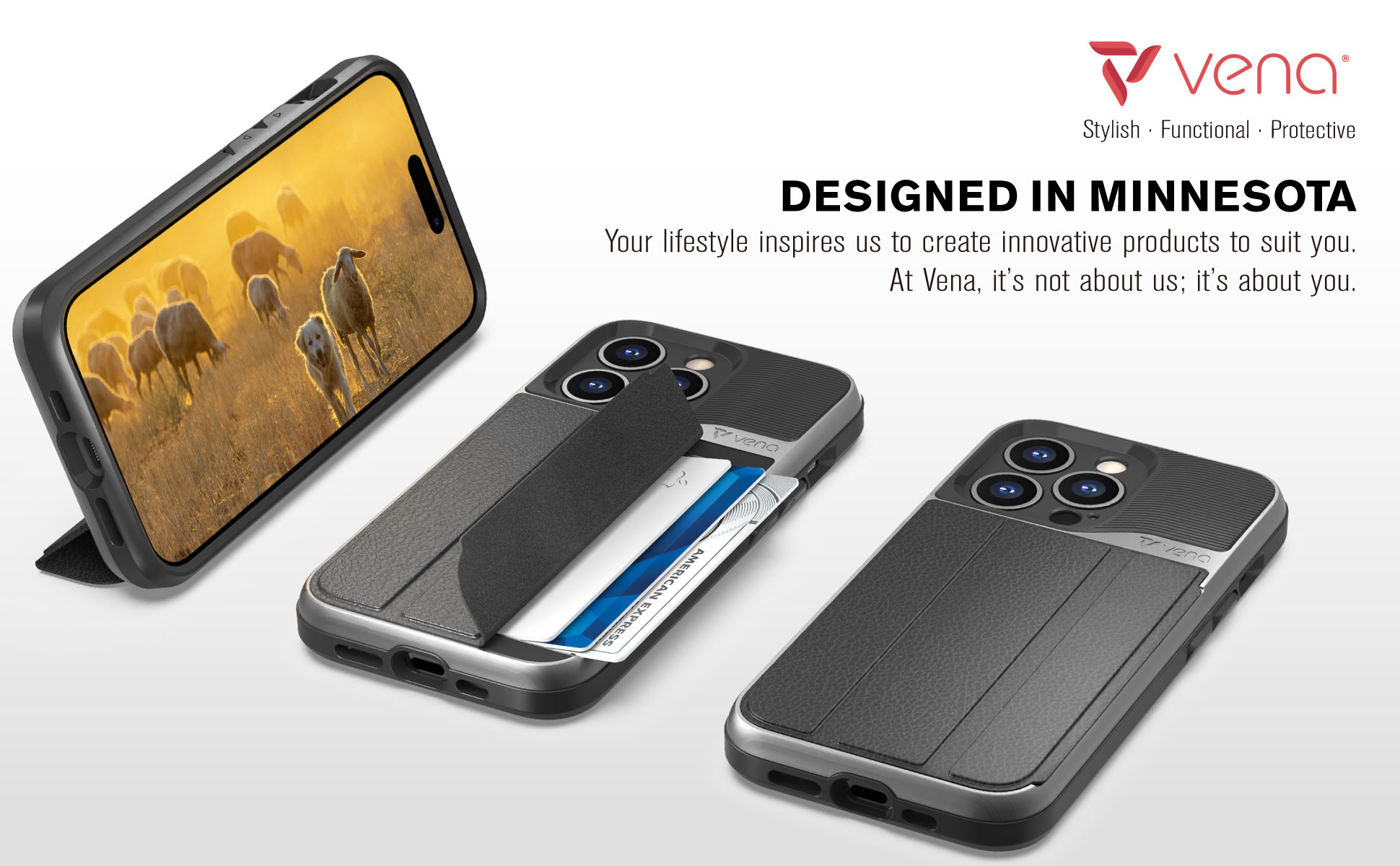 Vena vCommute Wallet Case for Apple iPhone 13 Pro Max Space Gray 28846VRP -  Best Buy