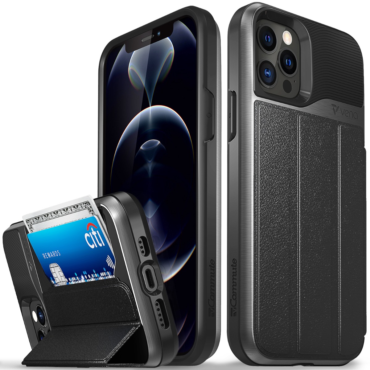 vCommute Galaxy S22 Ultra Wallet Case